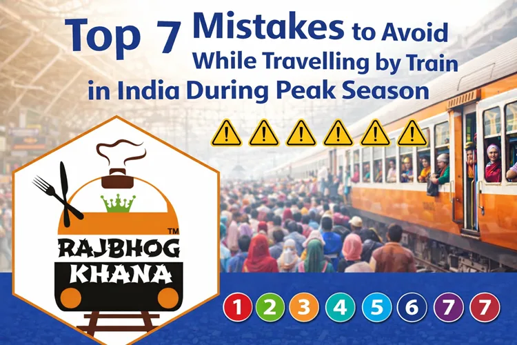 Top 7 Mistakes to Avoid While Travelling by Train in India During Peak Season