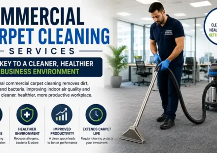 Commercial Carpet Cleaning Services The Key to a Cleaner, Healthier Business Environment