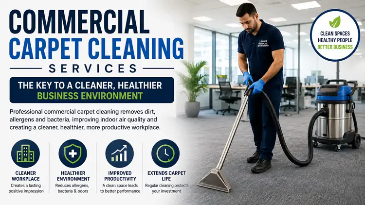 Commercial Carpet Cleaning Services The Key to a Cleaner, Healthier Business Environment