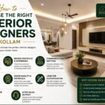 How to Choose the Right Interior Designers in Kollam