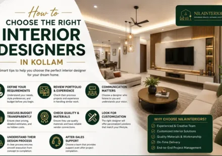 How to Choose the Right Interior Designers in Kollam