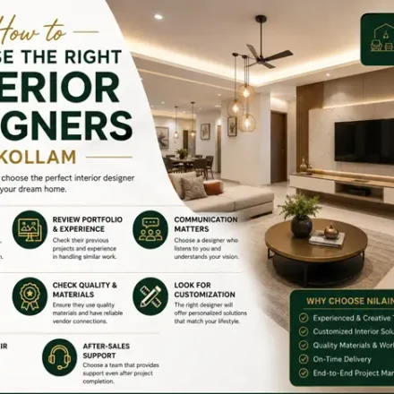 How to Choose the Right Interior Designers in Kollam